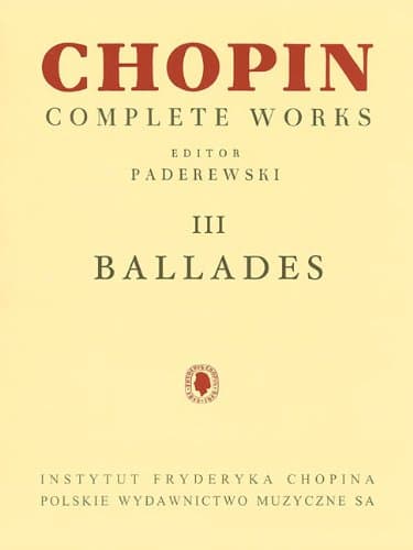 Ballades: For Piano (Fryderyk Chopin Complete Works) Paperback – 1 Jan. 2013