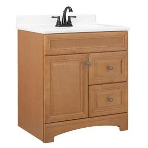 American Classics by RSI CHR30DY Cambria 30-Inch Vanity Cabinet Only, Harvest