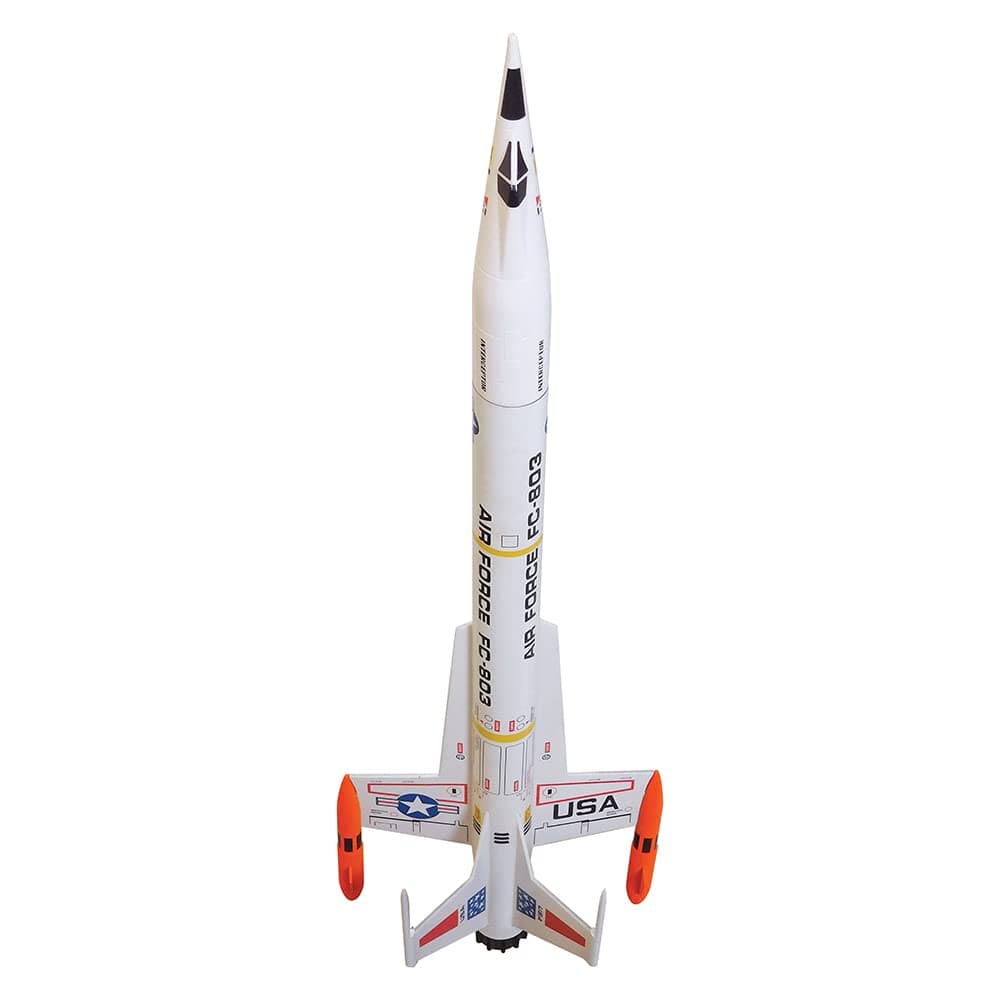 1250 Interceptor Flying Model Rocket Kit for 12 years old and up with Adult Supervision for under 12