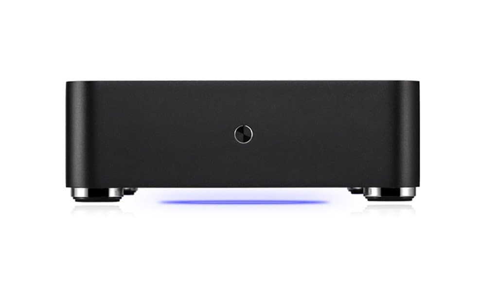 EMC-610B Slim Mini-ITX Aluminum HTPC/NAS/Server PC Case with Fanless 12v DC Power Supply