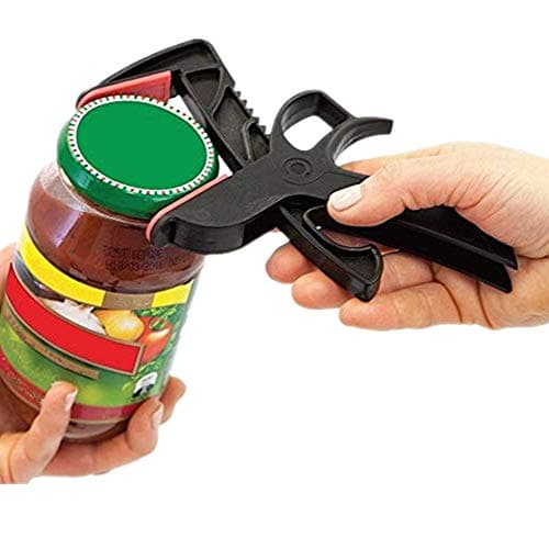 Can Opener Manual,Petrista Multifunction Screw Jar Cap Opener/Bottle Opener Wrench for Jar Kitchen Twist Tool