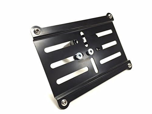 Infiniti G37 (2009-2012 All) - Ptuning Adjustable Front License Plate Relocation Kit