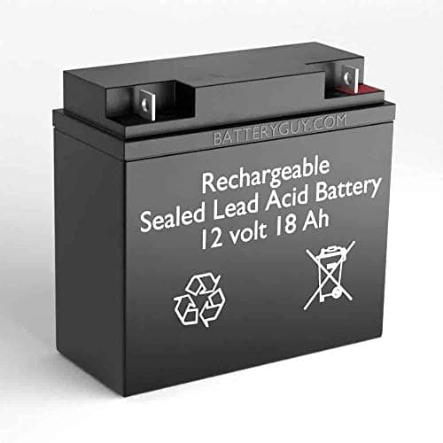 BatteryGuy HR22-12 Replacement 12V 18Ah SLA Battery Brand Equivalent (Rechargeable) - Qty of 1