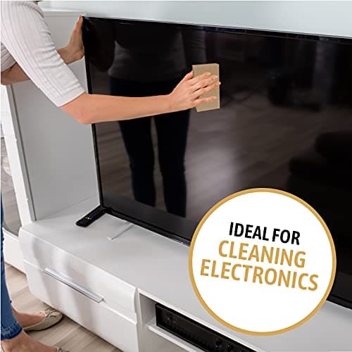 Dry Cleaning Soot Eraser Sponge - Pet Hair, Smoke, Soot, Dust and Dirt Remover - 3x6 Double, One Unit (2 Pack Single)