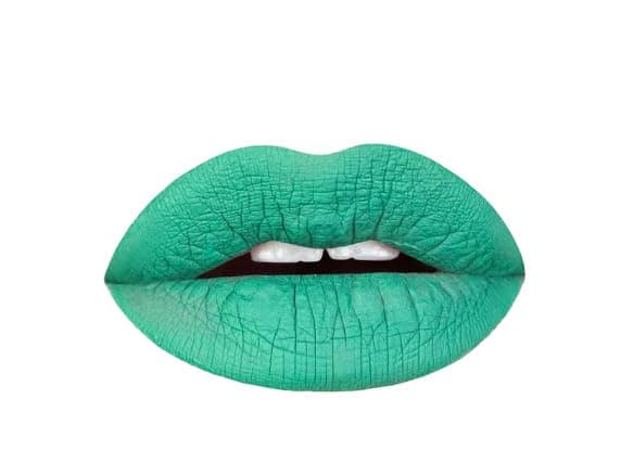 Aromi Jade Green Matte Liquid Lipstick | Green Lip Color, Vegan + Cruelty-free, Long-lasting and Smudge Proof Lipstick, Handmade (Jade Green)
