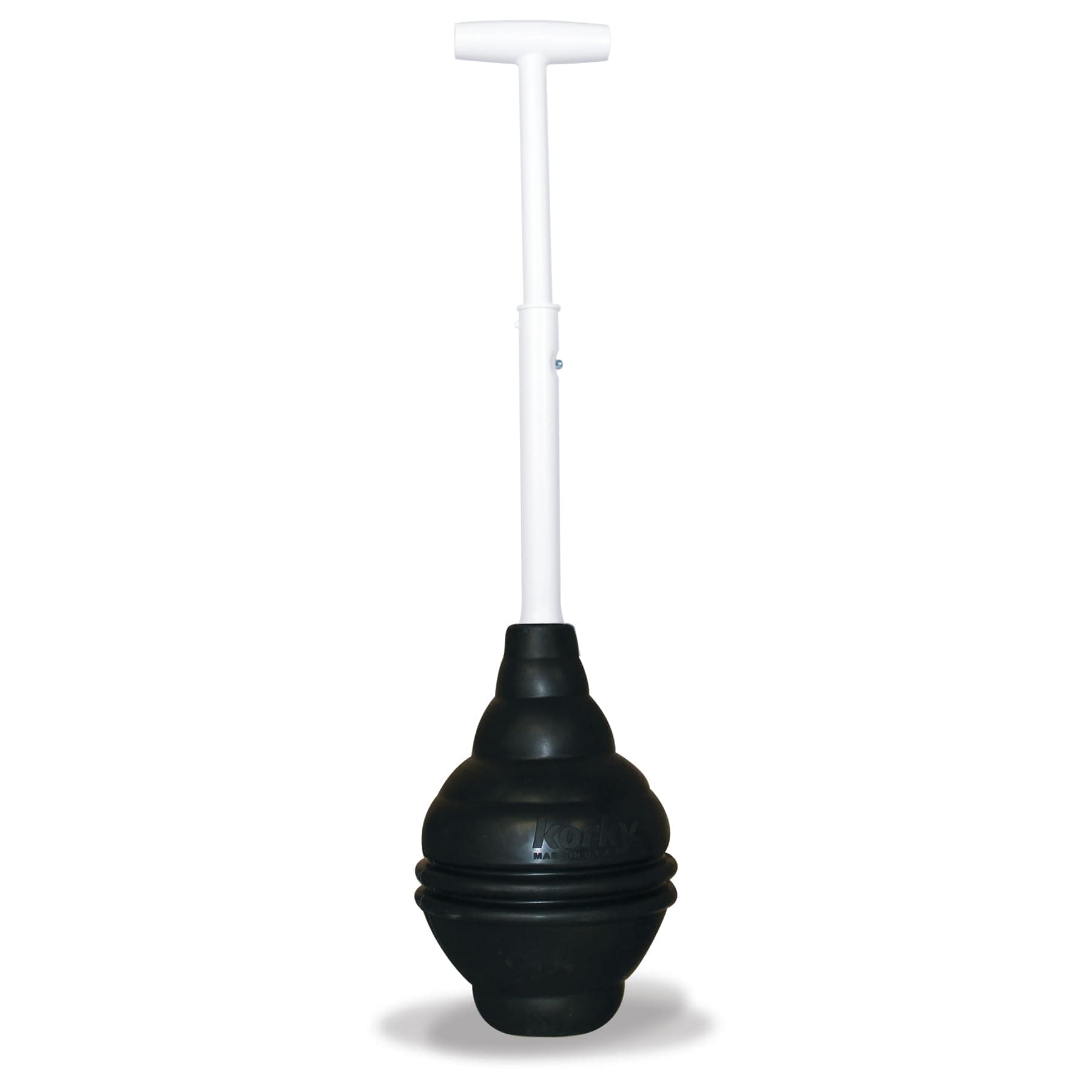 Korky 96-4AM BeehiveMAX Toilet Plunger, Black