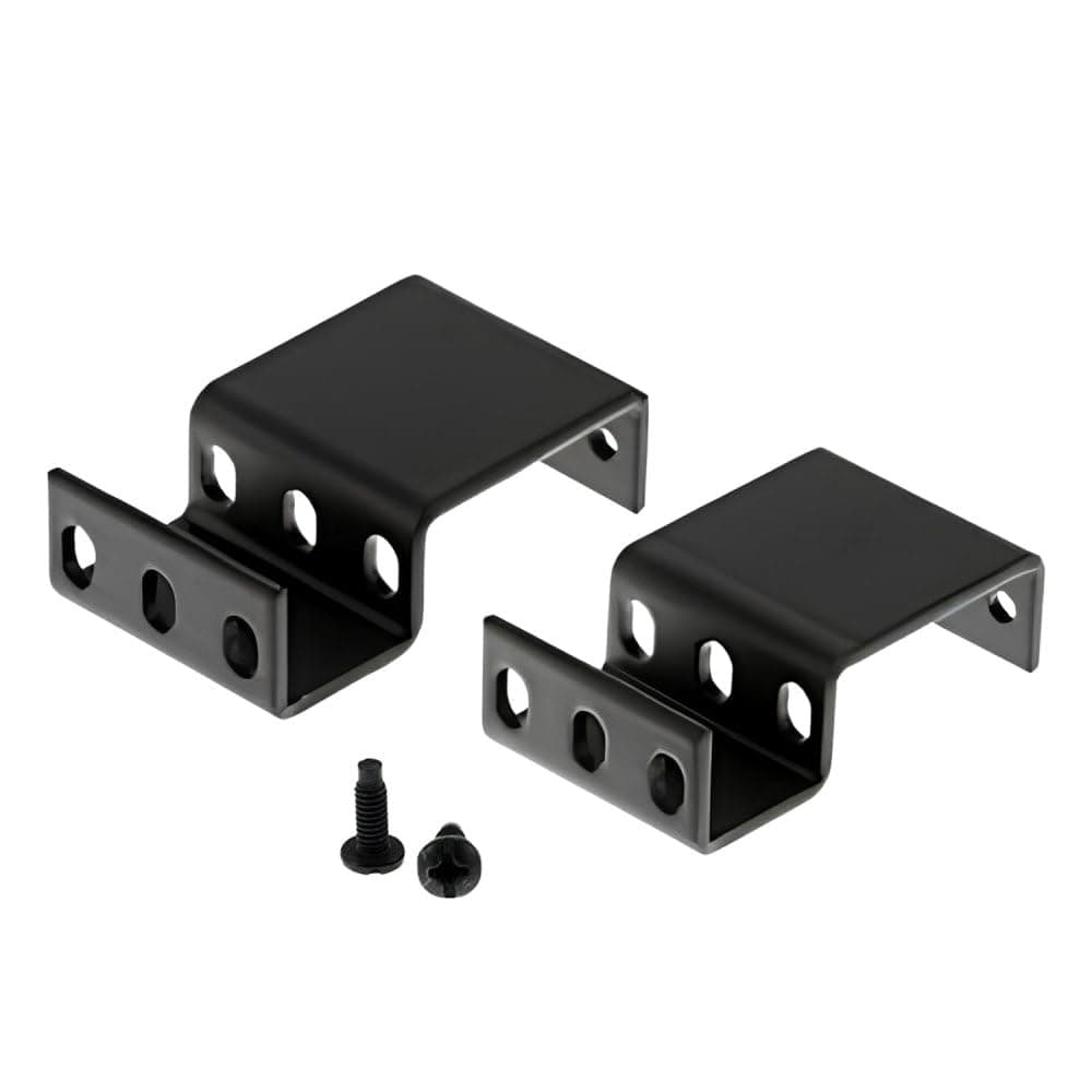 CablesAndKits - 1RU Recessed Rack Adapter - 3" Extension/Recess from Face of Rack - 25 lb (11 kg) Weight Capacity, 12 Gauge Steel - Rail Depth Adapter for Computers, Servers or Network Equipment