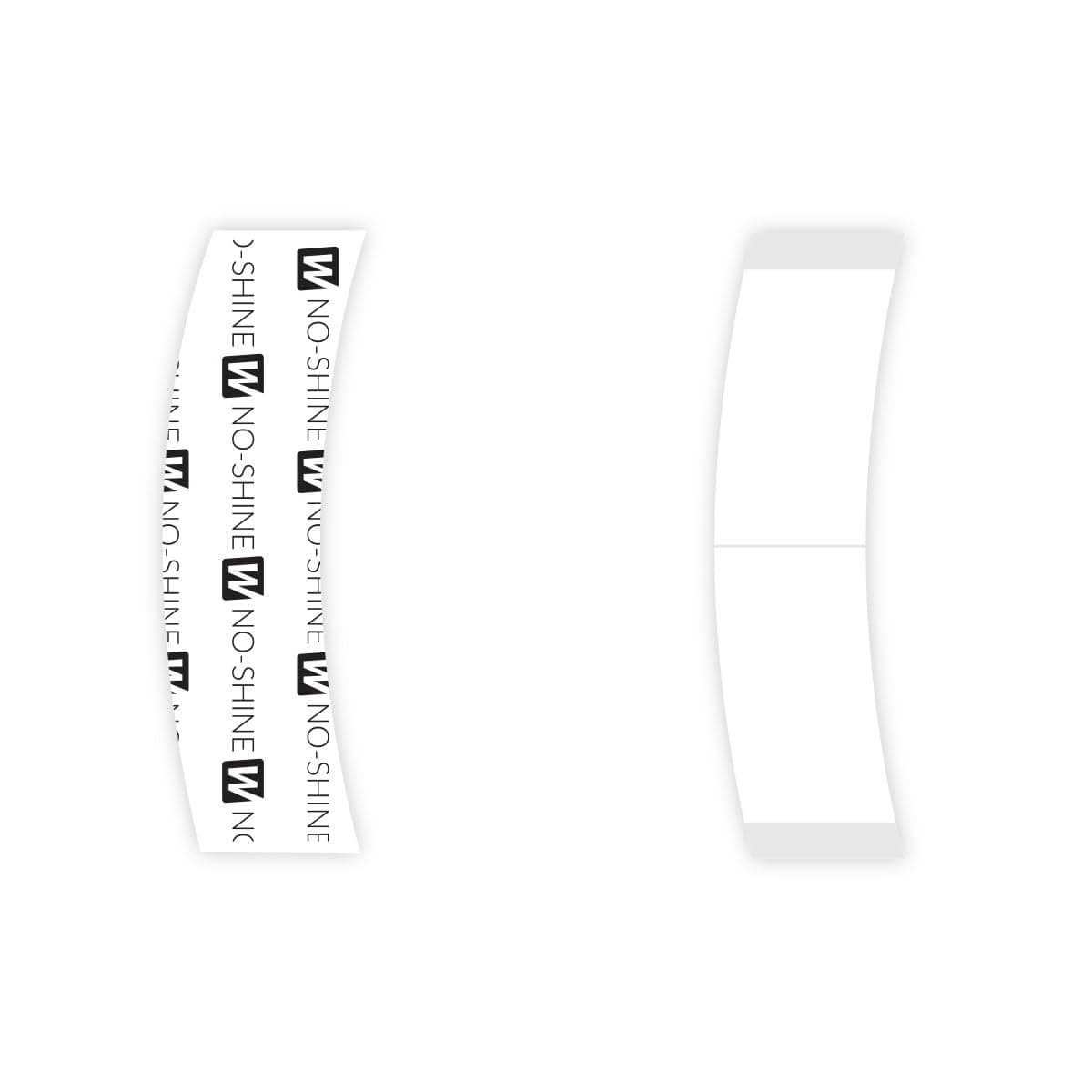 No Shine Tape Adhesive 3/4" X 3" C Contour 36pcs/Bag