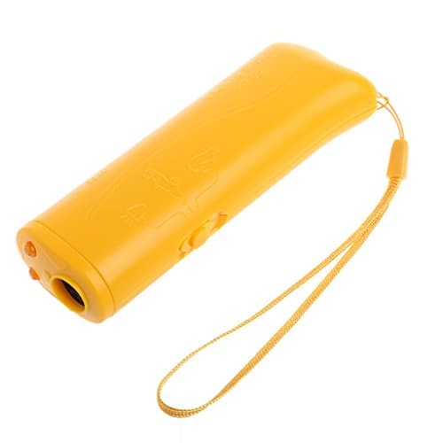 CCNN Pet Supplies 3 in 1 Anti Barking Stop Bark Ultrasonic Pet Dog Repeller Training Device Trainer with LED