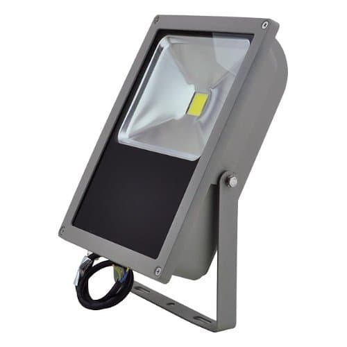 LEDwholesalers Series 3 Outdoor Security Flood Light 70 Watt, White, 3720WH …