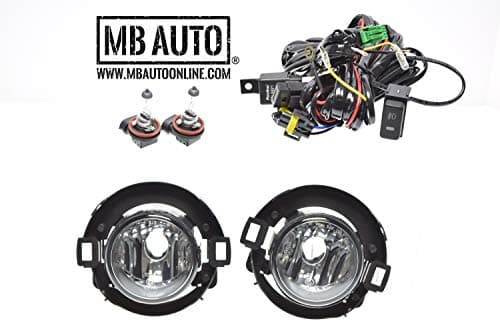 MB Auto Fits 2005 2006 2007 2008 2009 2010 2011 2012 2013 2014 Nissan Xterra Replacement for 999F1-KV000 Fog Light Lamps…
