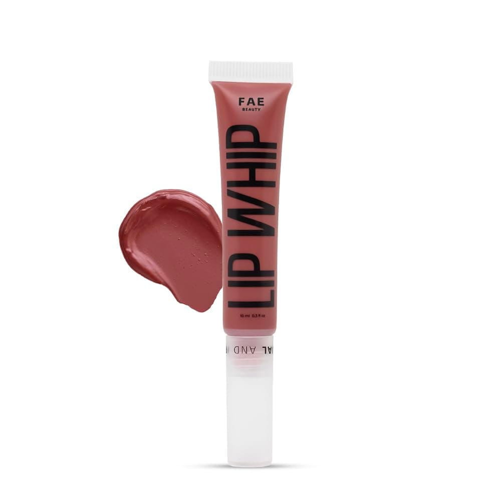 Lip Whip 12Hr Comfortable Matte Liquid Lipstick (10ml) | Waterproof | Long Wear | Non Drying | Soft Mousse Smudgeproof Formula | Vegan | With Moisture Lock Technology | Enriched with Vitamin E and Cherry Coffee - Screw