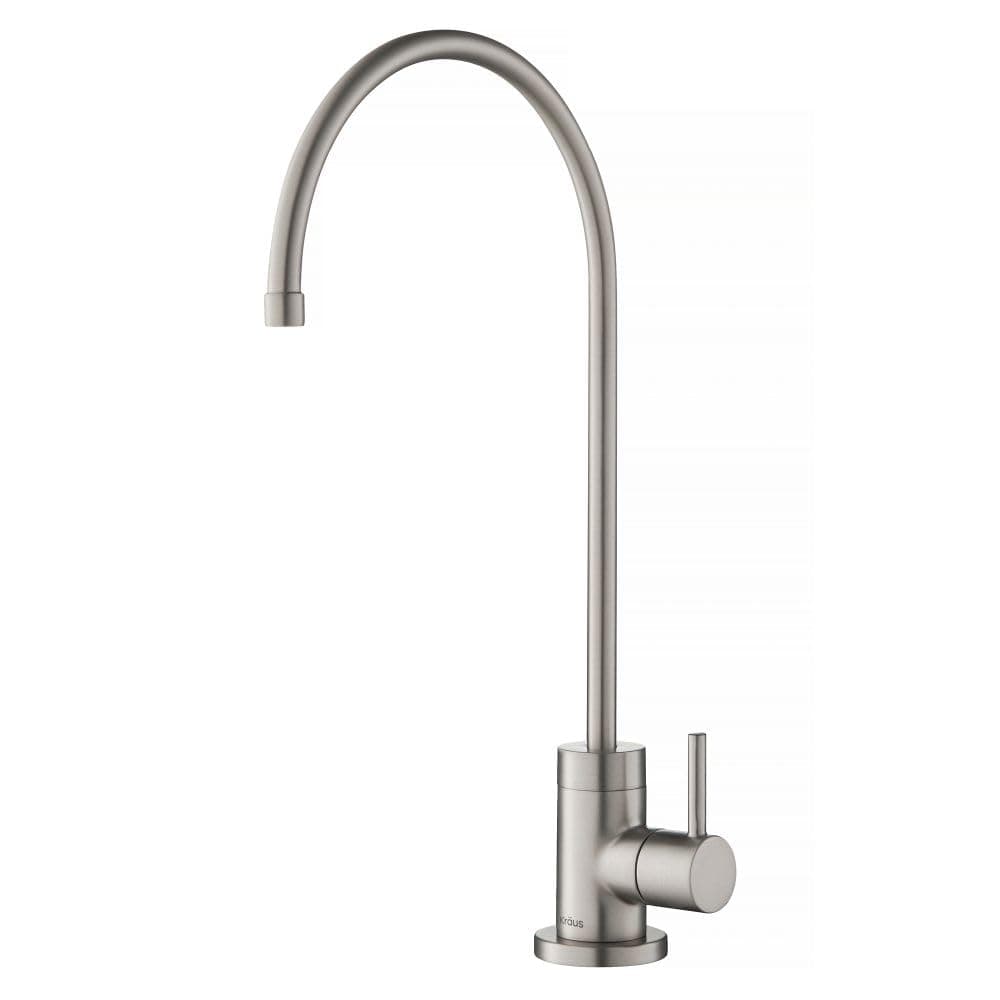 KRAUS Purita 100% Lead-Free Kitchen Water Filter Faucet in Spot Free Stainless Steel, FF-100SFS