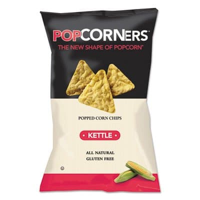 Medora Snacks 11 Popcorners Popped-corn Chips, Kettle, 5oz Bag, 12/carton
