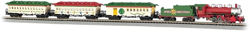Bachmann Spirit Of Christmas Ready To Run Electric Train Set - N Scale