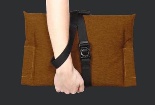 COTEetCIEL Pillow Stand for iPad 1 & 2 - Toffy Brown (20010474-U009-00)