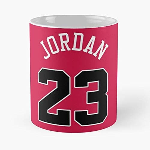 Michael Jo-rdan Je-rsey Bag Classic Mug - Novelty Cups 11 Oz- Tikitoic.