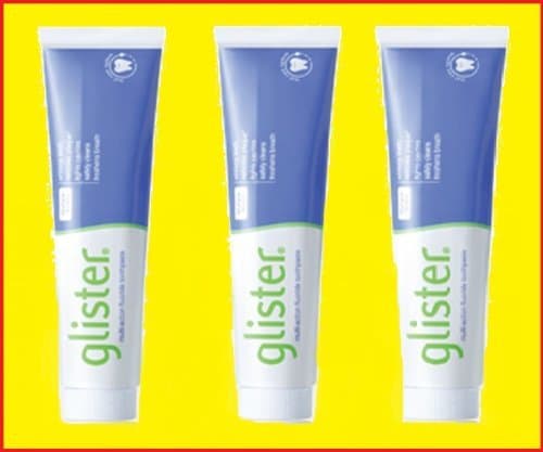 3 X Amway GLISTER Multi-Action Flouride Toothpaste 150ml / 200g, Whiten Teeth, Remove Stains by Amway