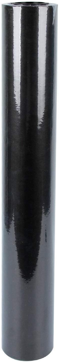 RUSPEPA Black Kraft Paper Roll - 61cm x 30m - Recycled Paper Ideal for Crafts, Art, Gift Wrapping, Packaging, Postal Shipping, Parcels and Parcels