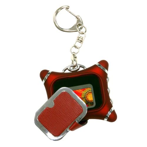 NEXTAR N1-101 1.1-Inch Red Key Chain Photo Viewer