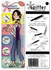 Spiffer 5-in-1 Manicure Pen Nail Tool Key Chain NV1395