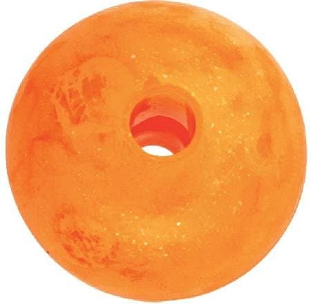 Mottled TroutBeads Fishing Bait Sun Orange Size 10mm Package of 15