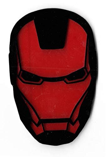 The Logo Man Acrylic 3D Ironman Car Bike Sticker, 2.32 x 3.54 x 0.19 Inches, Multicolour