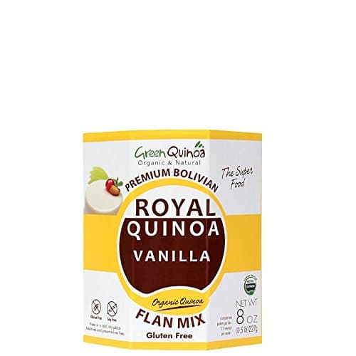 Green Quinoa Flan Mix Vanilla
