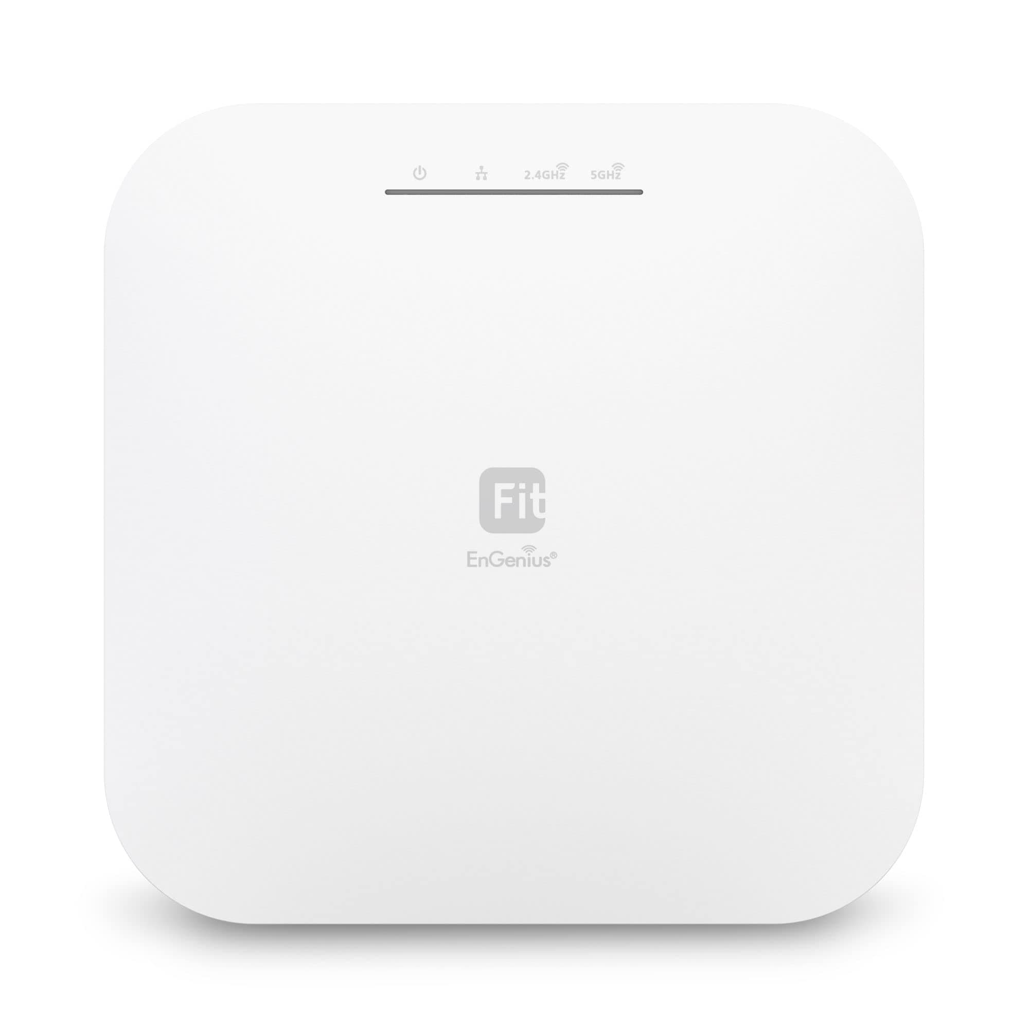 EnGenius EWS357-FIT WiFi 6 AX1800 2x2 Gigabit Wireless Access Point, 1Gbps Port, OFDMA, MU-MIMO, PoE+, WPA3, License-Free Cloud or On-Premise Flexible Management Tools (Power Adapter Not Included)
