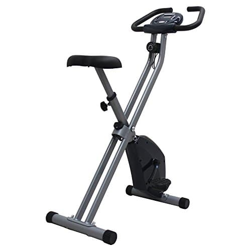 TLM International iLIVING Folding Upright Bike with Calorie Counter