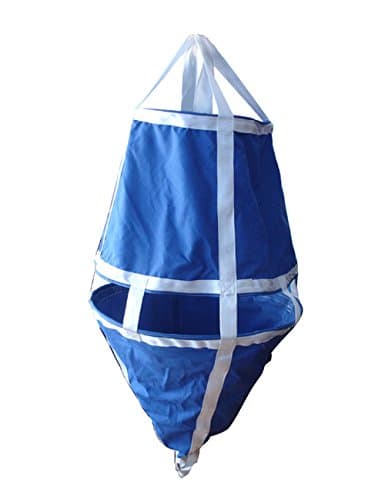 Drift Boat Anchor/Storm Drough/Parachute Brake, Boats up to 35', Blue