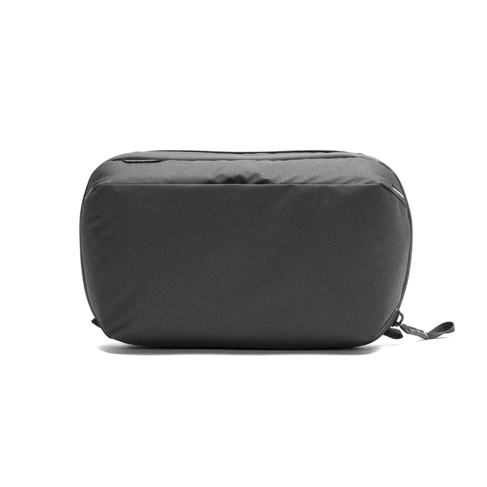 Wash Pouch, Black, Weatherproof Travel Toiletry Bag, Upright or Hanging Dopp Kit with Pockets, Magnetic Toothbrush Pocket, Wide UltraZip Opening, Toiletry Bag for Men and Women