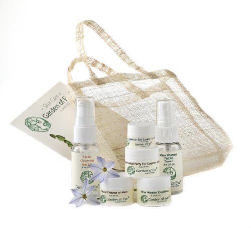 Garden of Eve Face Care Sampler Kit- Calm-for redness associated with Rosacea / Acne Rosacea / Sensitive(Certified Organic Ingredients) Fragrance-Free (No synthetic ingredients)