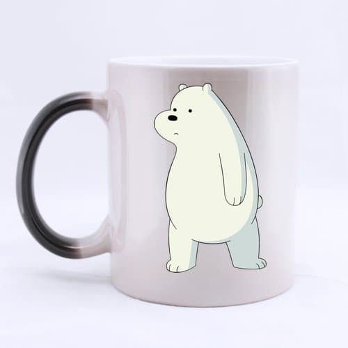 Fantastic Mug We Bare Bears Ice Bear Custom Color Changing Morphing Mug Morning Coffee Mug