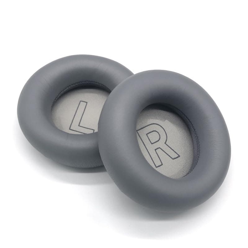 JOYSOG Beoplay H4 Earpads, Headphones Replacement Ear Pads for Bang & Olufsen Beoplay H4 Headphones Ear Cushions Earpads Cover Repair Parts (Grey)