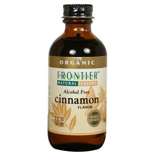 Frontier Co-op Organic Cinnamon Flavor, 2 Ounce Glass Jar, Warmth for Baked Treats, Try in Batters, Icings or Potpourri