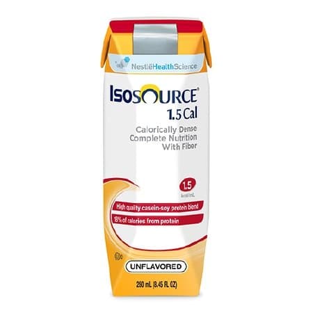 Isosource 1.5 Cal with Fiber Unflavored 250ml 18 pack