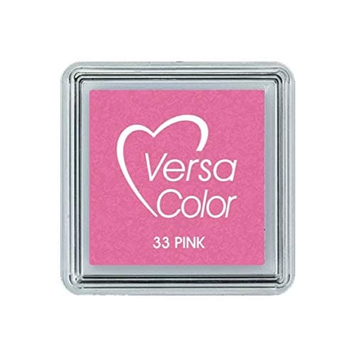 Small Fingerprint Ink Pad - 28 Colours Avaliable (Pink)