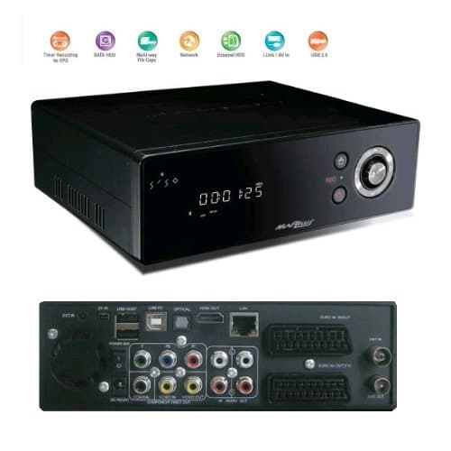 Markus 750 1080i PVR, Hard Drive Media Recorder Player with Network,HDMI