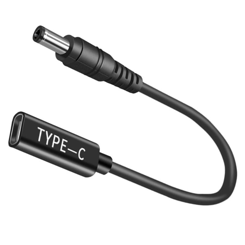 USB C PD to DC 5.5x2.1mm Cable - 12V to 20V Adapter for Solar Panel, Motorhome, Portable Power Station, RVs, Solar Generator