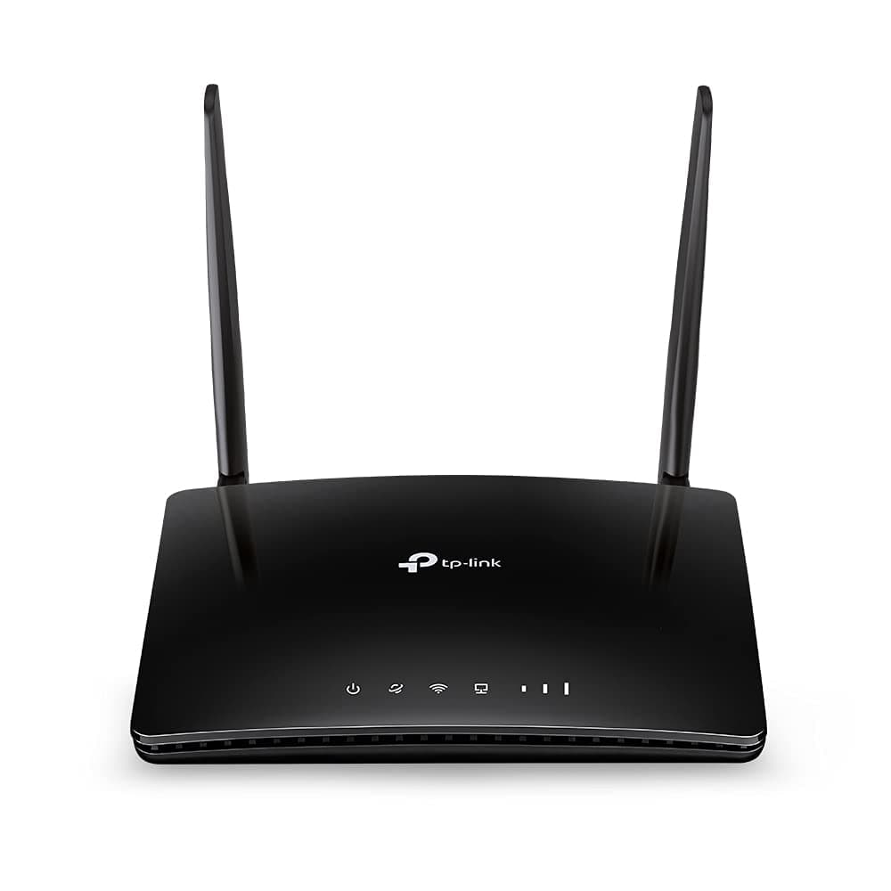 TP-LINK Tp-Link Ac750 4G LTE Sim Slot Unlocked Wi-Fi Dual Band Router, No Configuration Required, UK Plug (Archer Mr200)