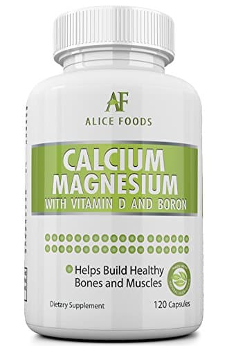 Calcium Magnesium Vitamin D Boron Complex - Effective Calcium Absorption and Retention - 120 Capsules