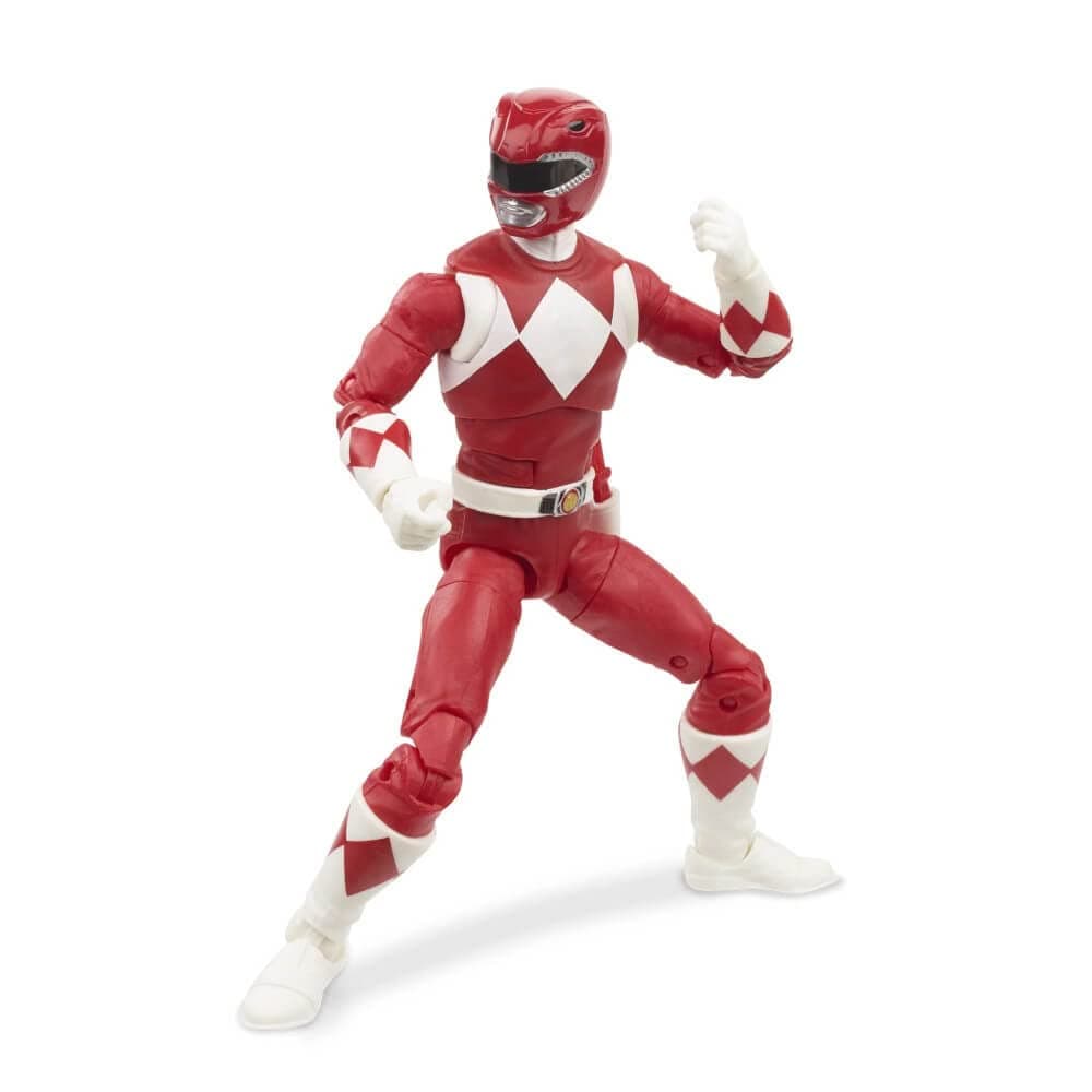 E7755 Lightning Collection 6" Mighty Morphin Red Ranger Collectible Action Figure Toy with Accessories