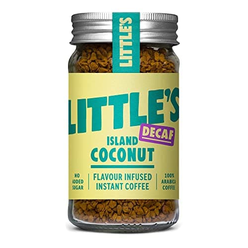Little's Island Coconut Flavoured Decaf Instant Coffee 50g - Pack of 3