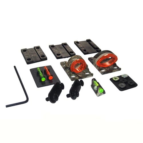 Dead Ringer Mossy Oak Killer Combo Shotgun Sight Kit | Superior Brightness | Windage and Elevation Adjustment