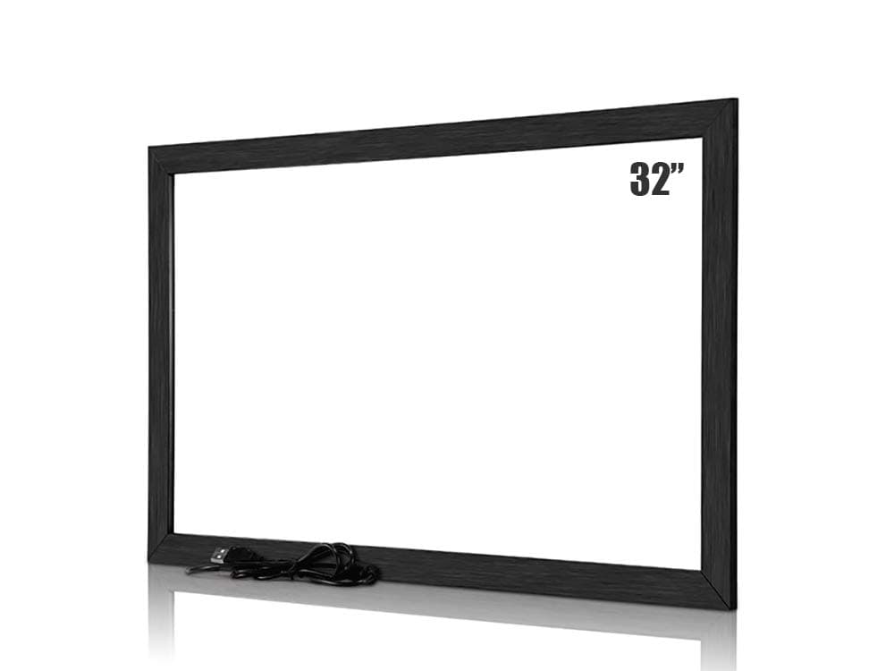 IR Touch Frame, HIFOTO Water/Dust Proof Infrared Frame Interface USB DVI D-SUB Serial Without Touch Screen Glass for LCD/LED Monitor (32 INCH)