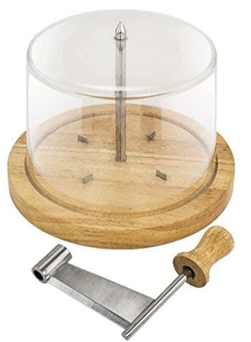 Kovot Cheese Curler With Dome | Measures 7" x 7" x 5 1/4"