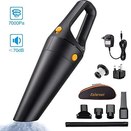 Wango® Cordless Handheld Vacuum Cleaner, 7Kpa High Suction Handheld Vacuums, Lightweight & Rechargeable Wet Dry Vacuum for Home & Car