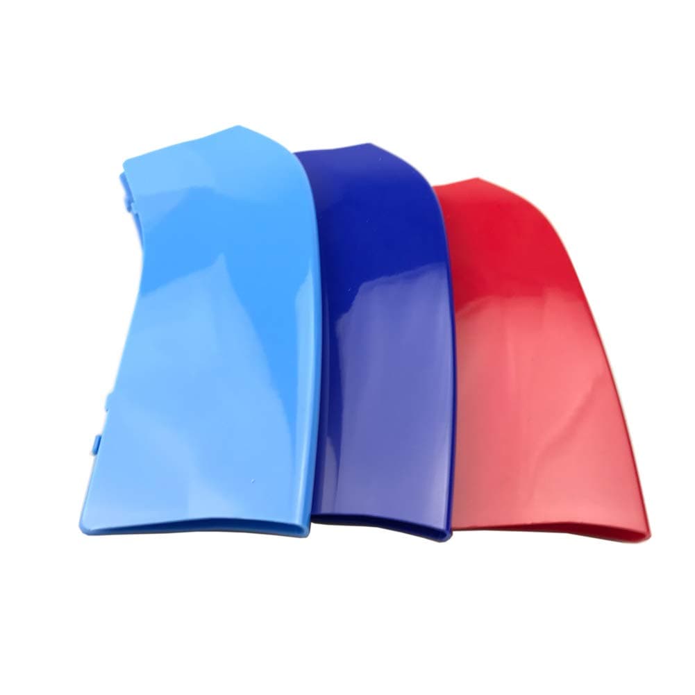 Lanyun M Color 2014-2018 X5 F15 or 2015-2017 F16 Series Grille Insert Trims Decorate Compatible with BMW Grill Stripes(14-18 F15 X5 or 15-17 F16 X6 7-Beam Grille Insert)