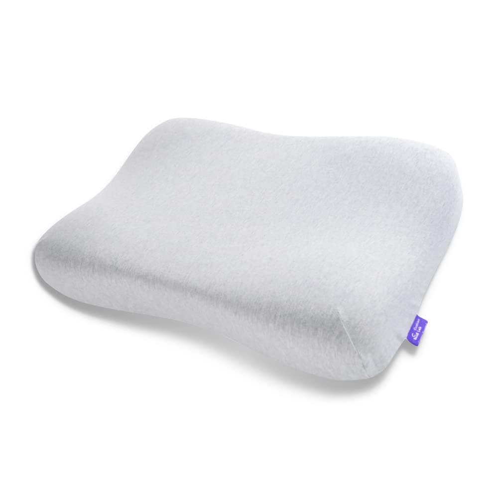 Gel-Infused Contour Memory Foam Pillow for Sleeping - Conform Softly to The Head & Cradles Neck in Comfortable Soft Support, Ergonomic Design Cervical Pillow for All Sleepers, CertiPUR US